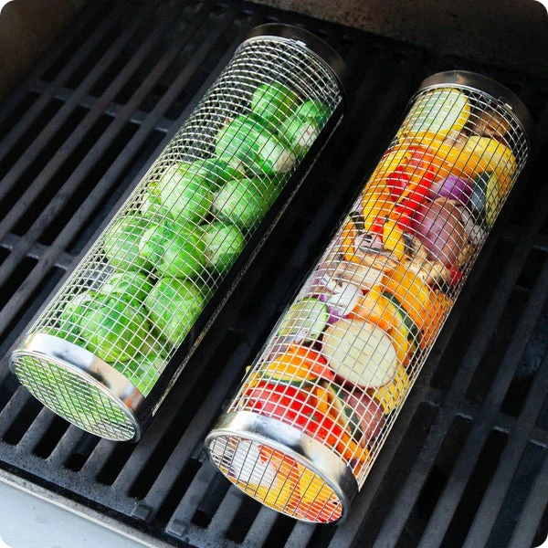 Comment bien utiliser un panier grill cylindrique : guide complet pour débutants
